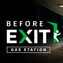 出口前：加油站/Before Exit: Gas Station